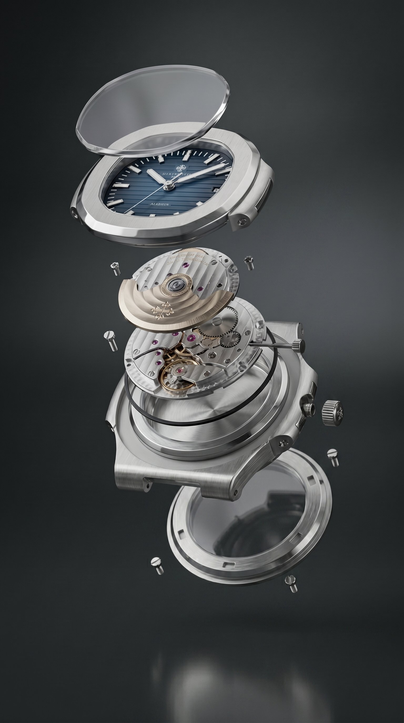 Exploded View Technical Render